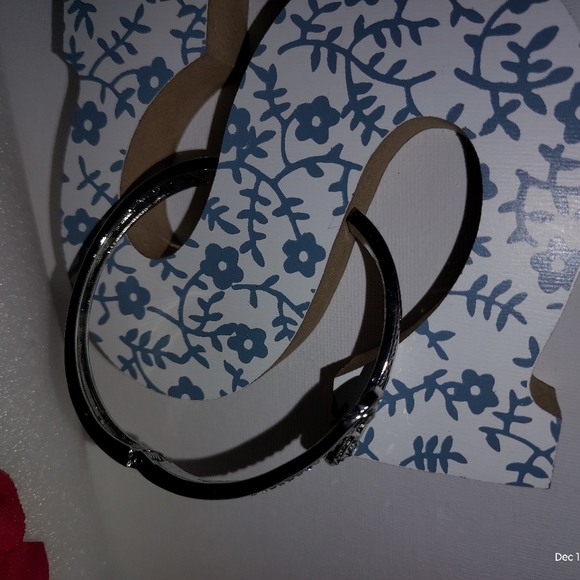 Macy's Silver Toned Crystal Bracelet - Picture 4 of 7